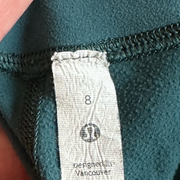 Lululemon Athletica Green Leggings size 8 - Picture 5 of 5